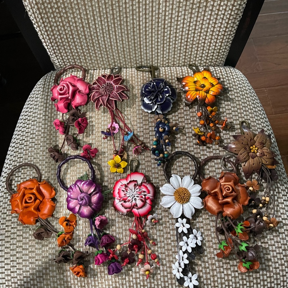 Leather charms for Purse/tote